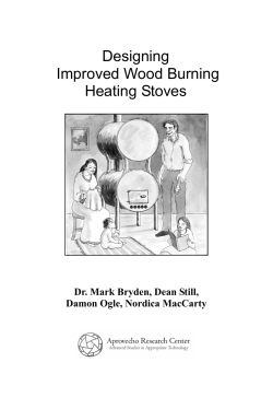Designing Improved Wood Burning Heating Stoves