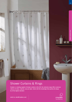 Shower Curtains &amp; Rings