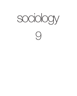 sociology 9