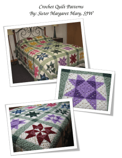 Crochet Quilt Patterns By: Sister Margaret Mary, SJW