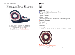 Hexagon Boot Slippers