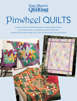 Pinwheel QUILTS