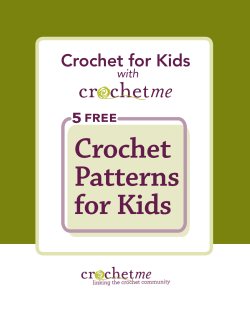 Crochet Patterns for Kids Crochet for Kids