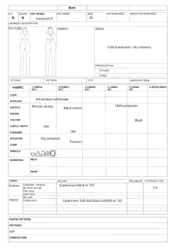 38 Jumpsuit 01 Cold handwash / dry cleaners