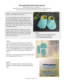Reversible Fabric Baby Shoes Tutorial By Rhiannon Vining   www.maked.ca