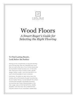 Wood Floors A Smart Buyer’s Guide for Selecting the Right Flooring