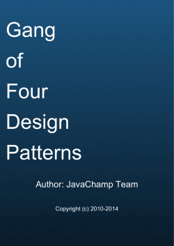 Gang of Four Design