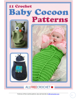 Find tons of free crochet patterns, tips and tutorials at . AllFreeCrochet.com