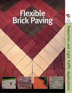 Flexible Brick Paving P e