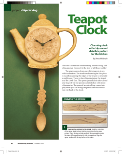 Teapot Clock project