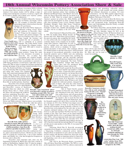 The Wisconsin Pottery Association (WPA) will hold