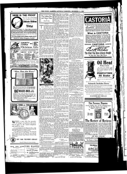 The Littlest Boy and Santa Claus - 1909 Newspaper Story