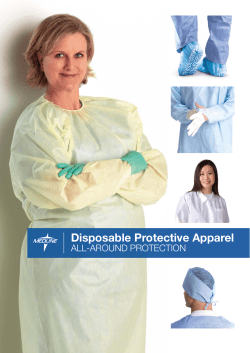 Disposable Protective Apparel ALL-AROUND PROTECTION