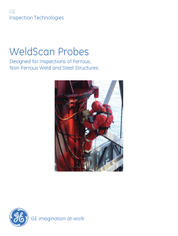 g WeldScan Probes