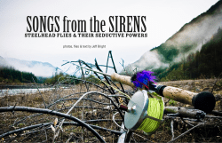 SONGS from the SIRENS STEELHEAD FLIES &amp; THEIR SEDUCTIVE POWERS
