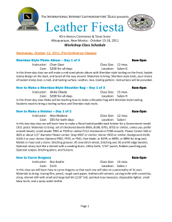 Leather Fiesta  I L