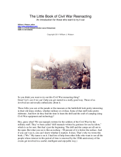 The Little Book of Civil War Reenacting