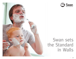 Swan sets the Standard in Walls 1