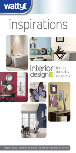 Interior colour schemes to inspire the interior designer within you