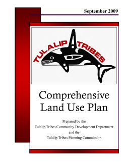 Comprehensive Land Use Plan September 2009