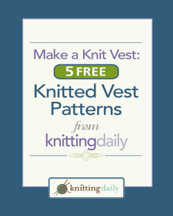Knitted Vest Patterns  knittingdaily