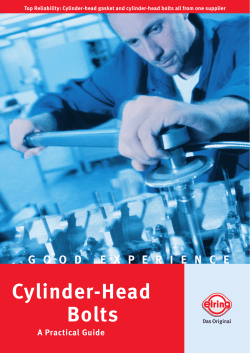 Cylinder-Head Bolts G O O D
