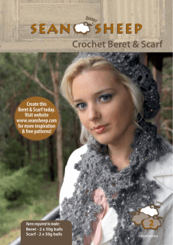 Crochet Beret &amp; Scarf