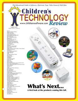 The Educational Guide to Software, Electronic Toys, Video Games &amp;... August 2008