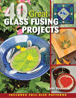 Great GLASS FUSING PROJECTS Lynn Haunstein