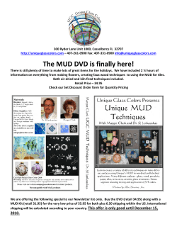 The MUD DVD is finally here!
