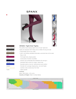 SPANX: Tight-End Tights