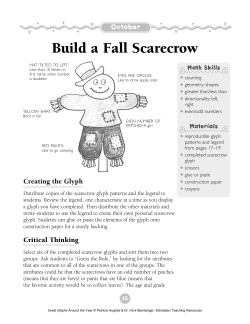 Build a Fall Scarecrow 99998 October