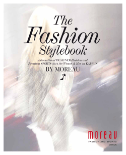 Fashion The Stylebook By moreau