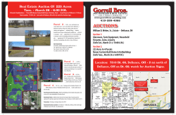 Gorrell Bros. Real Estate Auction Of  223 Acres