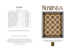 Kuwinda 64” x 81”
