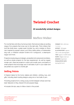 Twisted Crochet Maffers Walker 20 wonderfully wicked designs
