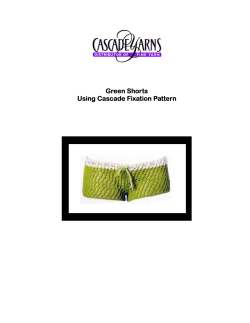 Green Shorts Using Cascade Fixation Pattern