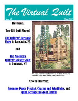 The Virtual Quilt