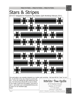 Stars &amp; Stripes  FREE PATTERN — FREE PATTERN — FREE PATTERN
