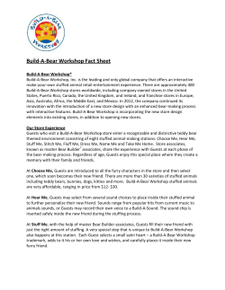 Build-A-Bear Workshop Fact Sheet