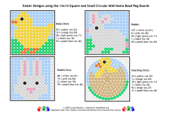 Easter Designs using the 14x14 Square and Small Circular Midi...