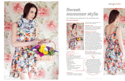 Sweet summer style making know how