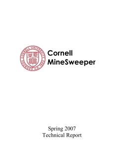 Cornell MineSweeper Spring 2007