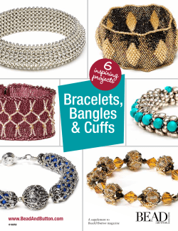 Bracelets, Bangles &amp; Cuffs www.BeadAndButton.com