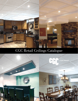 CGC Retail Ceilings Catalogue