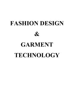 FASHION DESIGN &amp; GARMENT