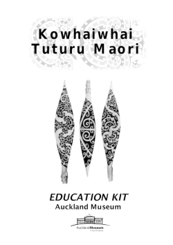 Kowhaiwhai Tuturu Maori EDUCATION KIT