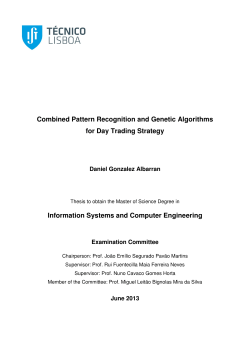 Combined Pattern Recognition and Genetic Algorithms for Day Trading Strategy