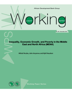 Inequality, Economic Growth, and Poverty in the Middle
