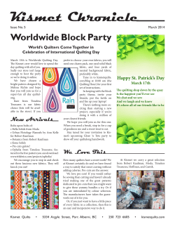 Kismet Chronicle Worldwide Block Party